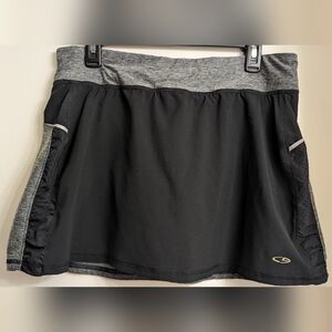 Champion Black and Grey Skort With Pocket